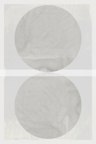 Cerchi grigi minimalisti da cartissi