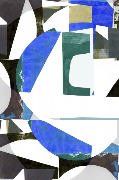 Collage geometrico moderno da cartissi