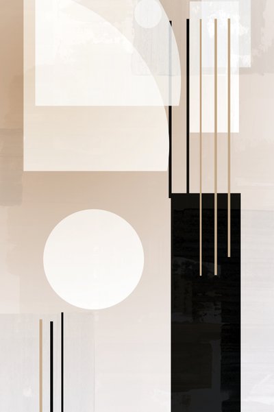 Composizione moderna e minimalista da cartissi