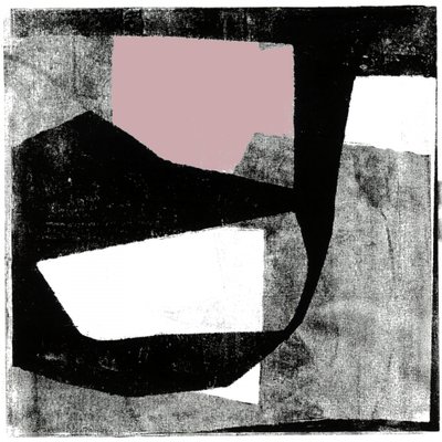 Geometria rosa tenue da cartissi