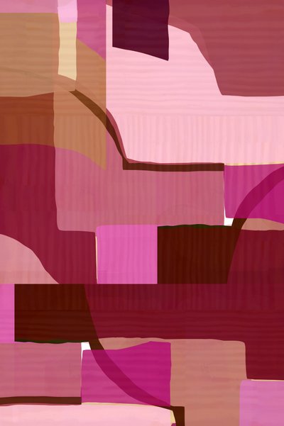 Astratto rosa e marrone da cartissi