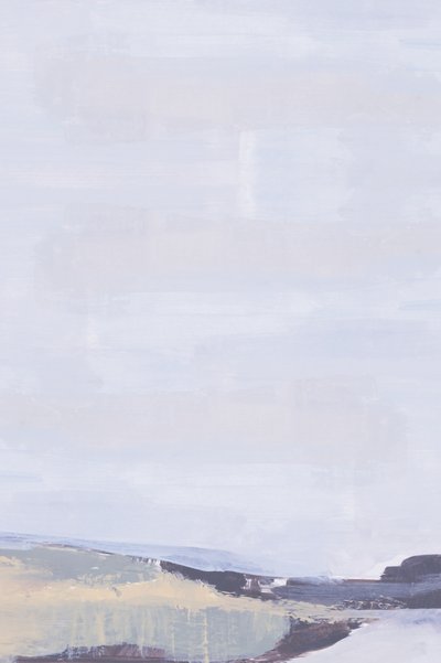 Paesaggio astratto e sereno da cartissi