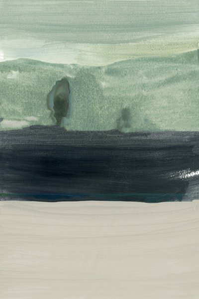 Paesaggio astratto e sereno da cartissi