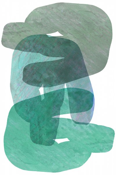 Forme verdi serene da cartissi