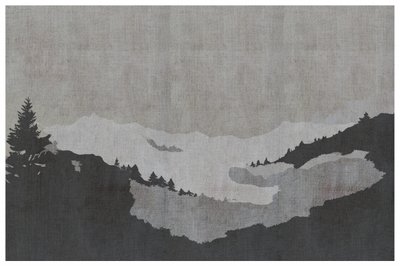 Nebbia serena di montagna da cartissi