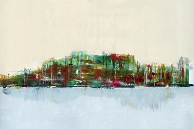 Riflesso di una città vivace da cartissi