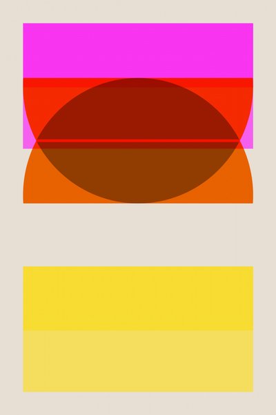 Strati geometrici dai colori vivaci da cartissi