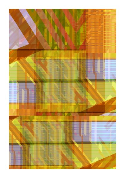Strati geometrici dai colori vivaci da cartissi