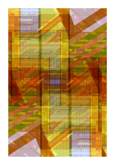 Strati geometrici dai colori vivaci da cartissi