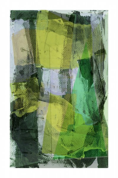 Strati di un verde vivace da cartissi