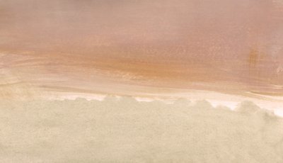 Caldo orizzonte del deserto da cartissi
