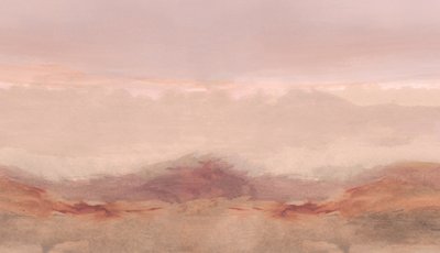 Caldo orizzonte del deserto da cartissi
