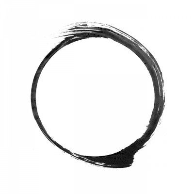 Cerchio Zen Enso da cartissi