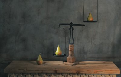 Equilibrio rustico alla pera da chenyi wang
