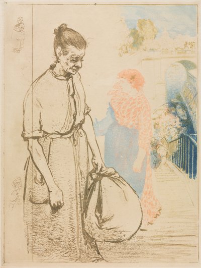 Lavandaie (Les Laveuses) da circle of Kenkō Shōkei