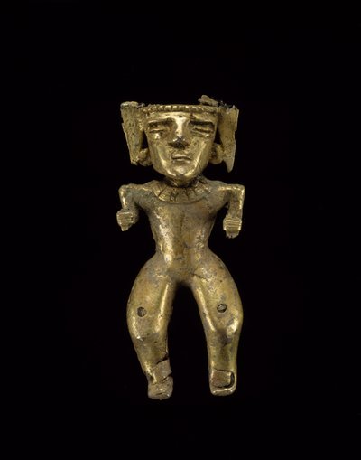 Figura in piedi, 200-1600 d.C. da civilization Quimbaya