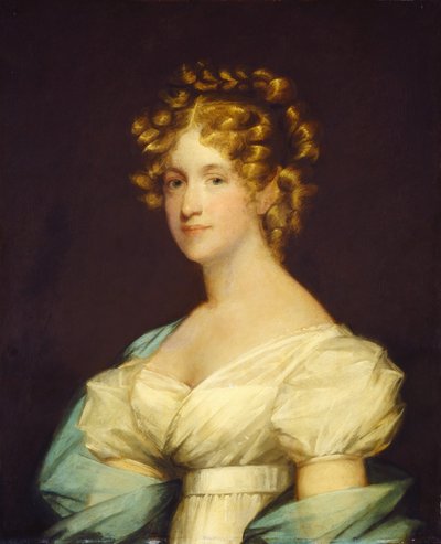 Charlotte Morton Dexter (Mrs. Andrew Dexter) da completed by an unknown artist Gilbert Stuart