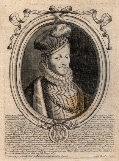 Ritratto di Luigi XII di Francia (1462-1515), re di Francia - incisione da 