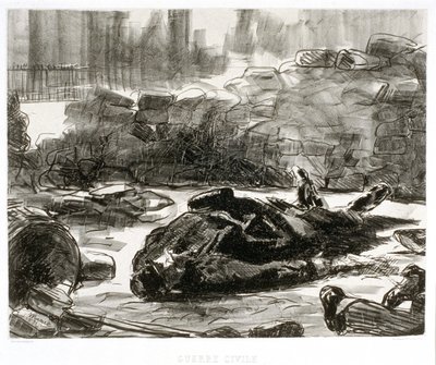 Guerra civile da Édouard Manet