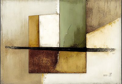 Arte astratta marrone, pittura digitale da F. Abderrahim