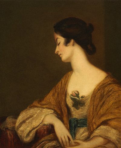 Ritratto di Mrs. George Collier da follower of Joshua Reynolds