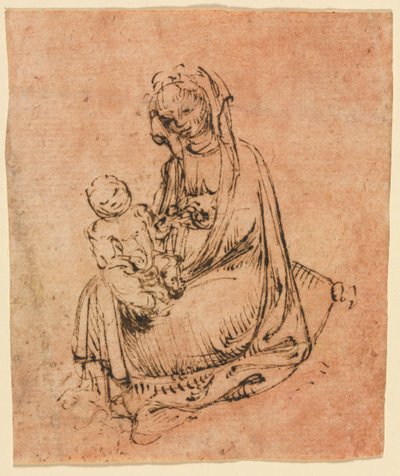 Madonna col Bambino da follower of Stefano da Zevio