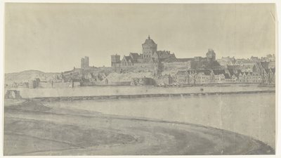 Vista su Nijmegen, 1672 da frères Moreau