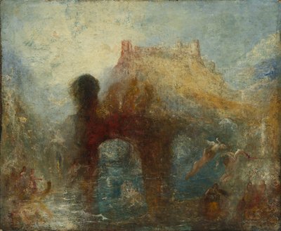 La grotta della Regina Mab da imitator of Joseph Mallord William Turner
