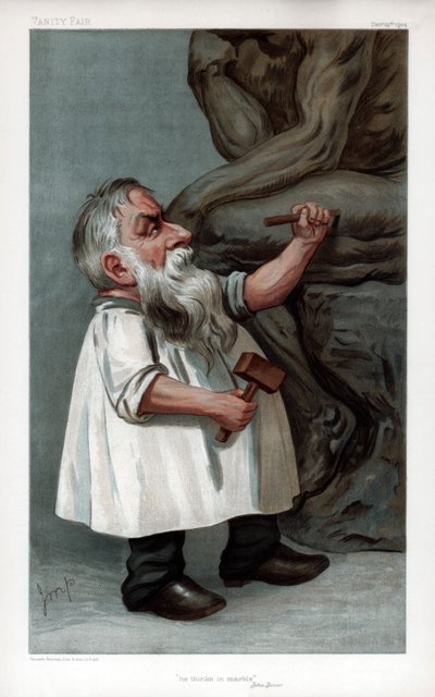 Pensa in marmo, Jehu Junior, 1904 da jmp