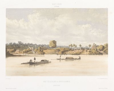 Vista di Post Gelderland e Joden Savannah da jonkheer Jacob Eduard van Heemskerck