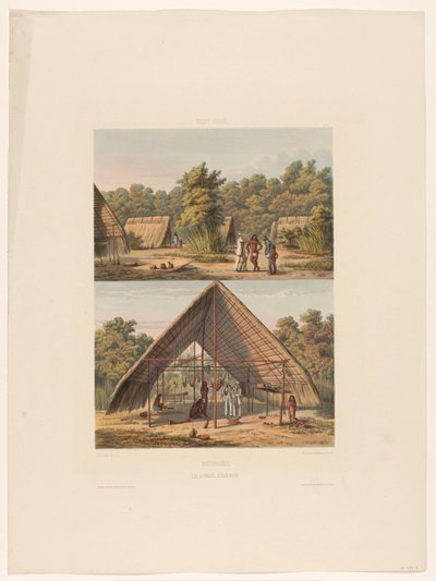 Campo degli Arowakken, Suriname da jonkheer Jacob Eduard van Heemskerck