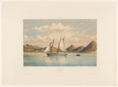 Sint-Maarten, Baia e città da jonkheer Jacob Eduard van Heemskerck