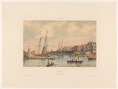 Waaigat e mura della città di Willemstad, Curaçao da jonkheer Jacob Eduard van Heemskerck