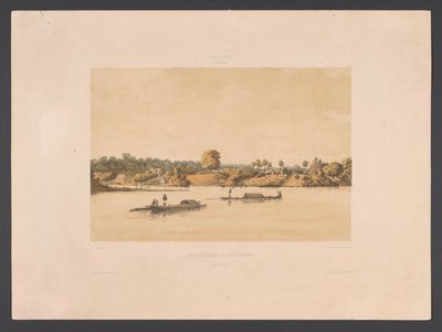 Riva e rada a Paramaribo da jonkheer Jacob Eduard van Heemskerck