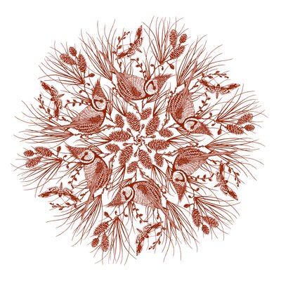 Caledonia, 2016 (serigrafia) da julia McKenzie