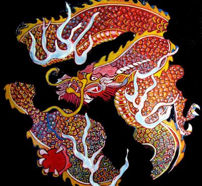Drago, 2013 (tecnica mista) da linda arthurs