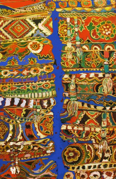 Cappelli tribali, 2010 (misto tutto) da linda arthurs