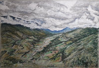 Le Ande Venezuelane - Aldea Venegara Edo. Tachira da miguelmendez_art.ve
