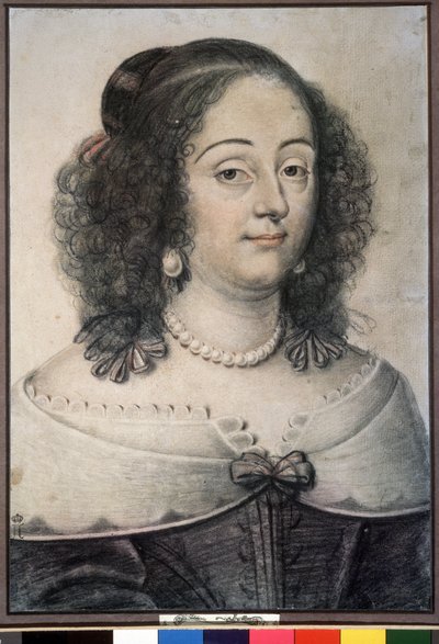 Ritratto di donna da or Dumoustier Daniel Dumonstier