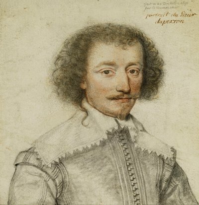 Ritratto di Pierre Le Hayer Duperron, 1634 da or Dumoustier Dumonstier