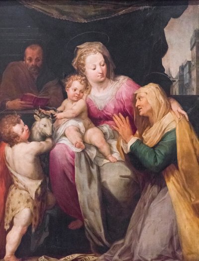 Sacra Famiglia con Sant