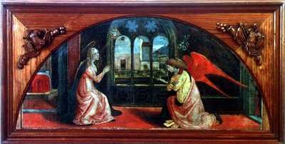 Annunciazione da or di Giovanni Monte del Fora