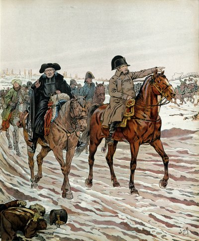 Durante la campagna francese, dopo la battaglia di Brienne il 29 gennaio da pseudonym for Onfray de Breville Jacques Job