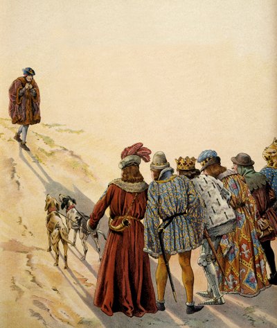 Storia della Francia nel Medioevo: conte di Charolais (poi Carlo il Temerario (1433-1477), Francesco II, duca di Bretagna (1433-1488), Carlo di Francia, duca di Berry e fratello del re (1446-1472), Giovanni II, duca di Borbone (1426- da pseudonym for Onfray de Breville Jacques Job