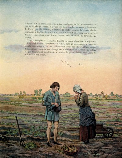 Storia della Francia nel Medioevo: Re Luigi XI detto il Prudente (1423-1483) istituisce la preghiera dell