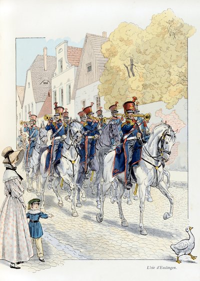 Illustrazione dal libro "A la gloire des betes" testo di A Fabre, disegni di Jacques Marie Gaston Onfray de Breville detto JOB (1858-1931), editore Maison Alfred Mame et fils: L