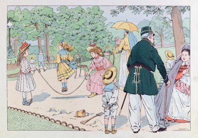 Jacques Marie Gaston Onfray de Breville detto JOB (1858-1931); illustrazione dal libro 