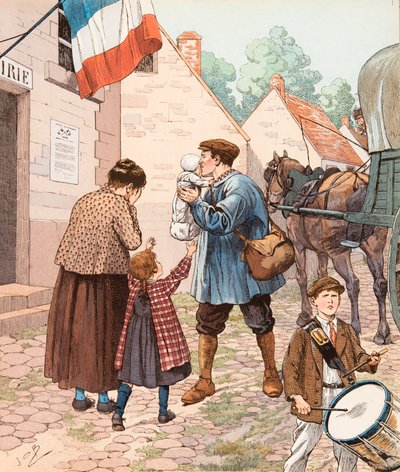 Jacques Marie Gaston Onfroy de Breville dit JOB (1858-1931) - 2 agosto da pseudonym for Onfray de Breville Jacques Job
