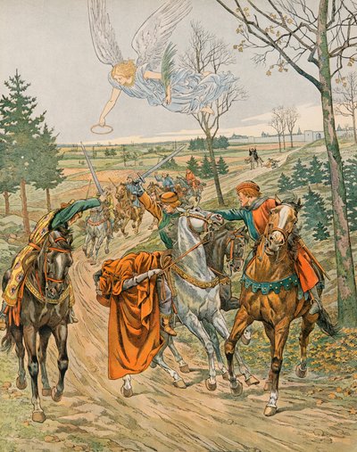 Jacques Marie Gaston Onfray de Breville detto JOB (1858-1931) - Storia del Belgio: Sant