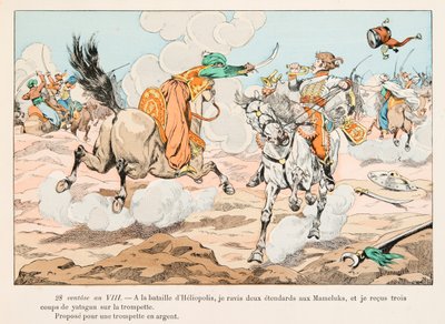 Jacques Marie Gaston Onfroy de Breville dit JOB (1858-1931) - Ussaro durante la Campagna d